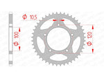 AFAM Steel Standard zadní Sproke 35801 - 520