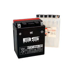 BS BATTERY BATTERY MAINTENANCE FREE WITH ACID Pack - BTX14AH -B