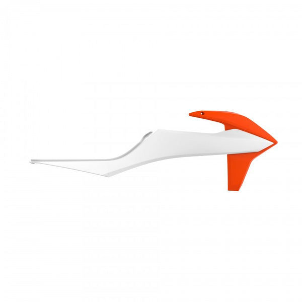 Policejní radiátor pokrývá Orange/White KTM 8422100009