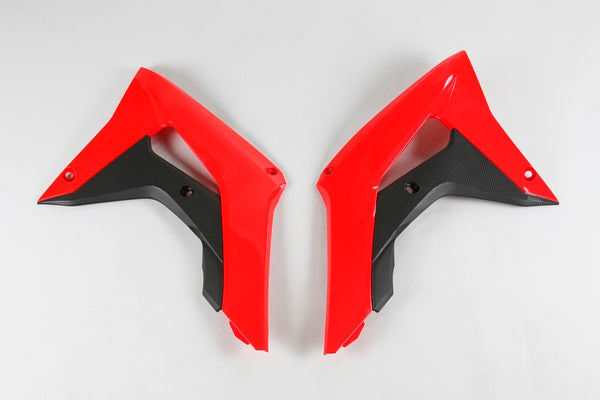 Radiátor UFO Covers OEM Color 2017 Red/Black Honda CRF450R HO04682#999