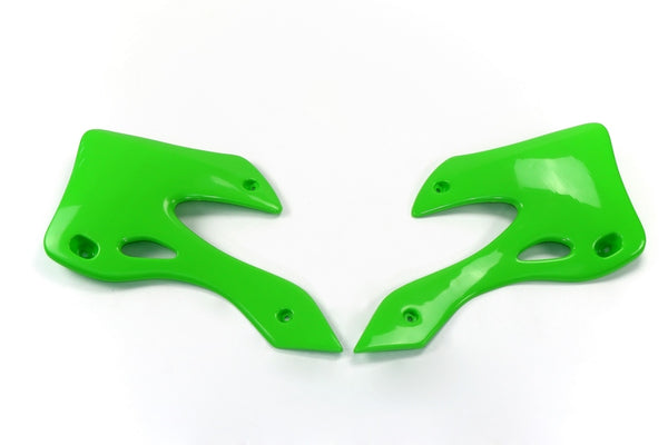 Radiátor UFO pokrývá zelenou Kawasaki KX125/250 KA03720#026