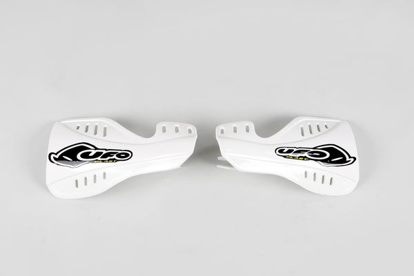 Handguards UFO KX WHITE KAWASAKI KX250F KA03759@047