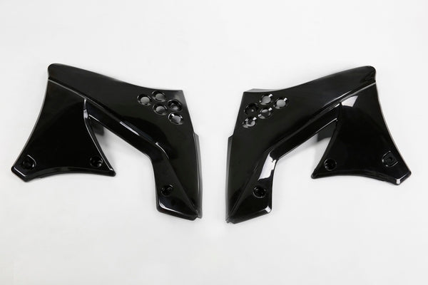 Radiátor UFO pokrývá černý Kawasaki KX250F KA04712#001