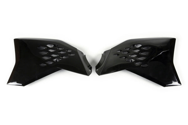 Radiátor UFO pokrývá černý KTM SX65 KT04009#001