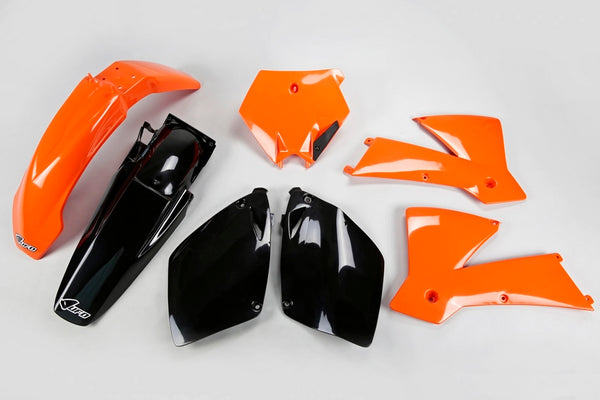UFO Plastová souprava OEM Color Orange/Black KTM KTKIT501B@999
