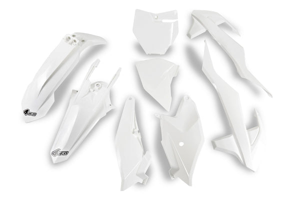 UFO PLASTIC KIT WHITE KTM SX85 KTKIT519@047