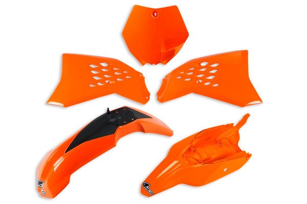 UFO PLASTAL KIT ORANGE KTM SX 65 KATKIT 525@127