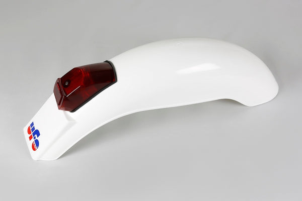 UFO Enduro Zadní Fender + Light White Me08025#W