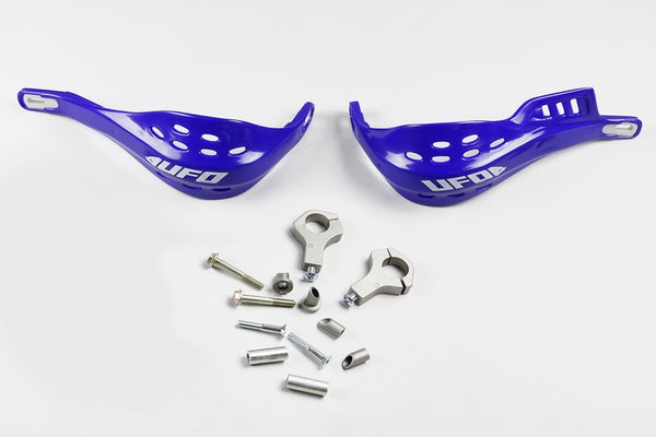 UFO SUmpy Supermotard Hanguards Ø28mm Blue Reflex PM01625@089