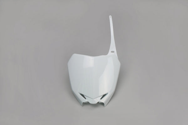 UFO přední číslo číselné desky White Suzuki RM-Z250/450 SU04919#041