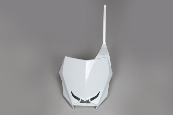 UFO přední číslo číselné desky White Suzuki RM-Z450 SU04943#041