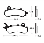 Tecnium Organic Braked Deps - ME464 (pro Nissin Cliper) 1090542