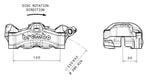 BREMBO Stylema Front Left Brake Caliper Natural 920.D020.94