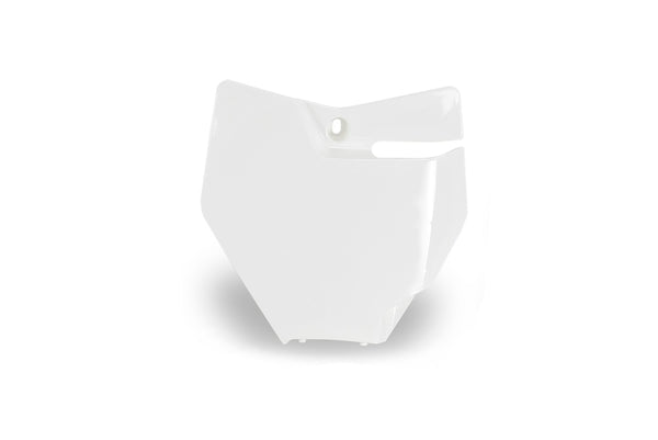 UFO Front Number Plate White Gas Mc 85 Gg07116@041