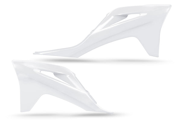 Radiátor UFO pokrývá bílý plyn MC GG07128#041