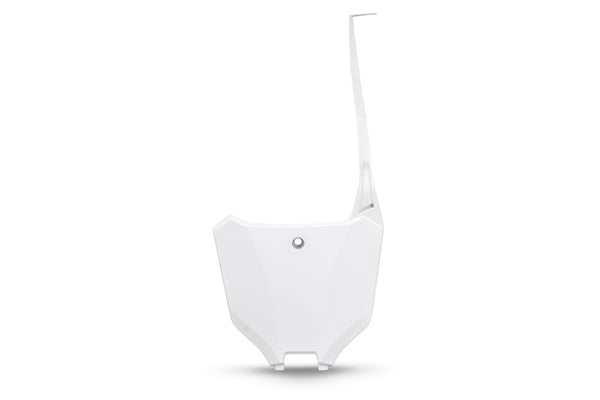 UFO Front Number Plate White Honda CRF 450 R HO05607#041