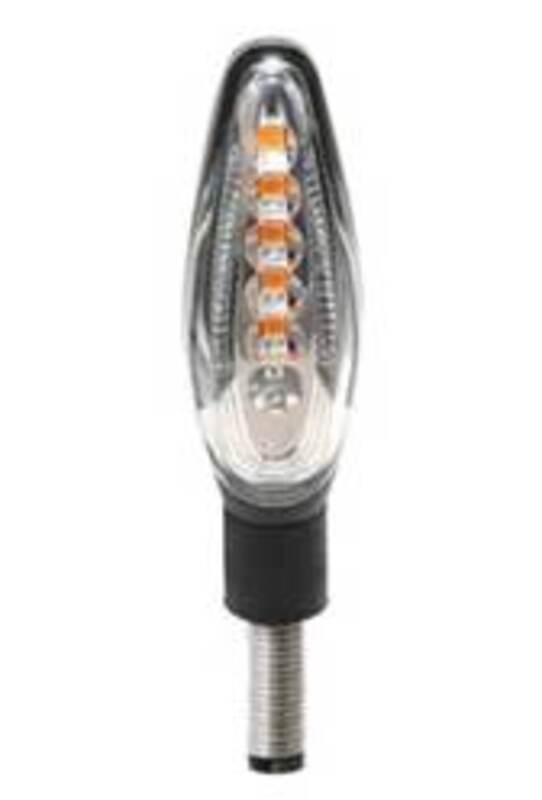 Koso LED indikátor Sonic zadní od páru - černý HE045001