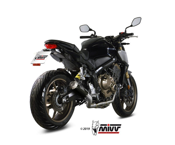 MIVV MK3 Full Exhaust System - Carbon H.072.SM3C