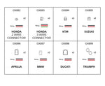 Kabel adaptéru indikátoru Oxford - triumf OX899