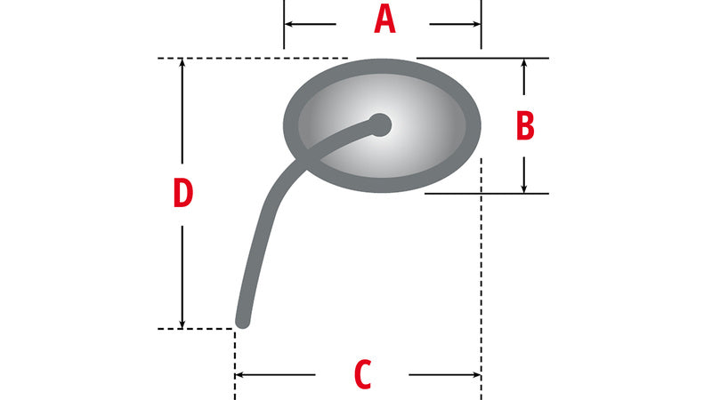 Highsider Mirror Stealth -x3 s LED polohovým světlem (pár) 301-452