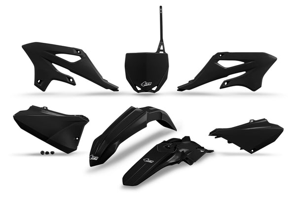 UFO PLASTAL KIT - BLACK YAMAHA YZ85 YAKIT325@001