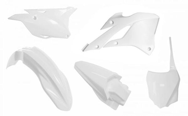 RaceTech Plastic Kit-White na Kawasaki KX85/112 R-Kitkx0-BN0-585