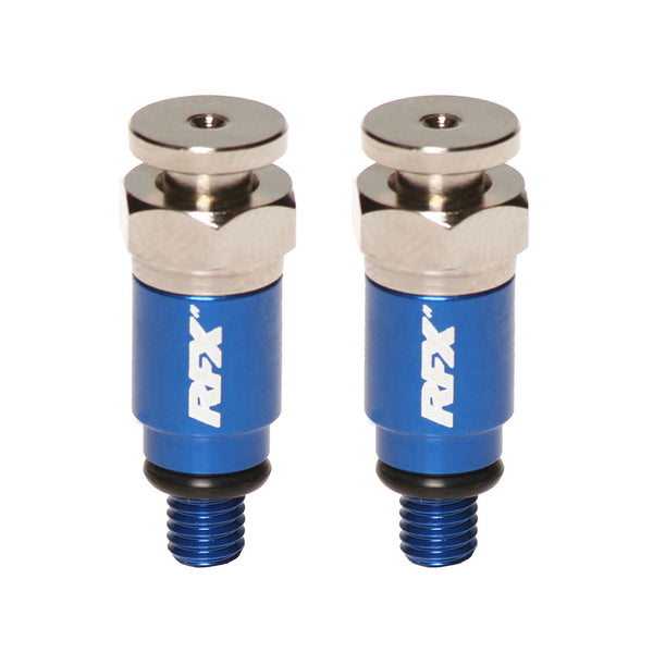 RFX Pro Fork Air Bleeders M5x0.8 (Blue) Kayaba/Showa FXFB101M599BU