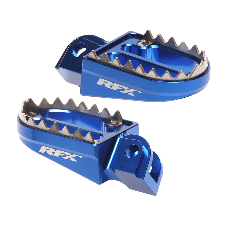 RFX Pro Series 2 Footrests (Blue) FXFR7010199BU