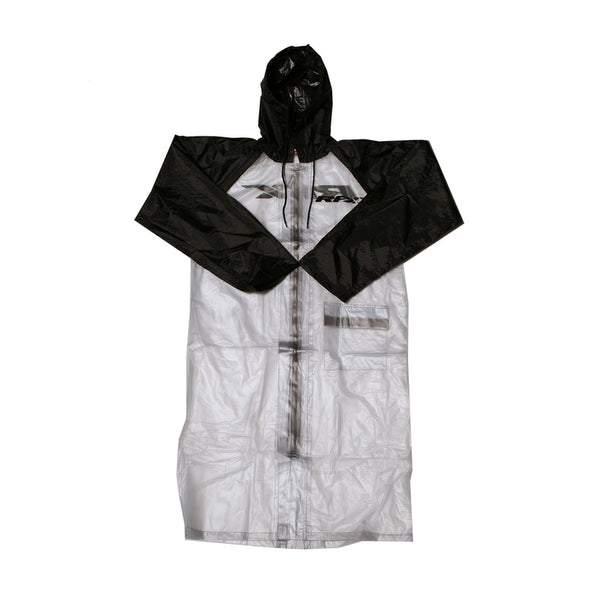 RFX Race Rain Coat Long (Clear/Black) Velikost dospělého 2xlarge fxwj2092x55bk