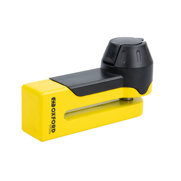 Oxford Titanic Disc brake lock - Ø10mm Yellow
