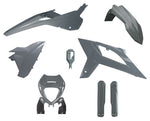 RaceTech Replica Plastic Kit-Beta RR (šedá) R-Kitbet-Gr0-620
