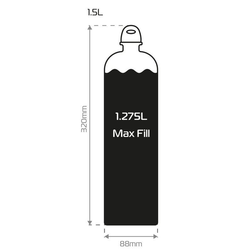 Oxfordská palivová láhev 1.5L Ox834