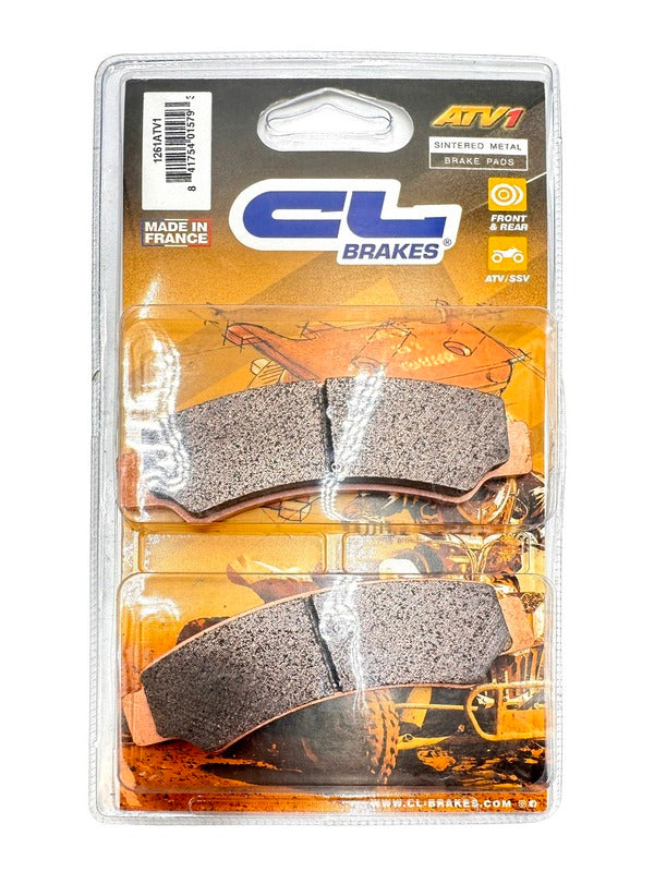 CL BRAKES ATV Sinterované kovové brzdové destičky - 1261ATV1 1261ATV1 