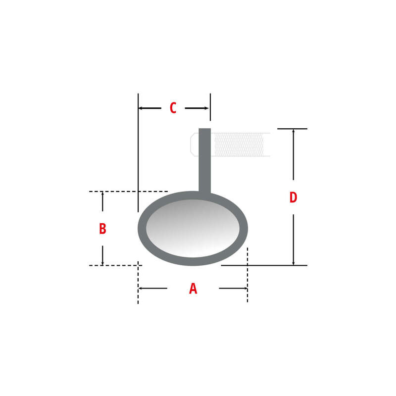 Highsider Victory-X RIM řídítka koncové zrcadlo s LED signály (1PC) 301-183