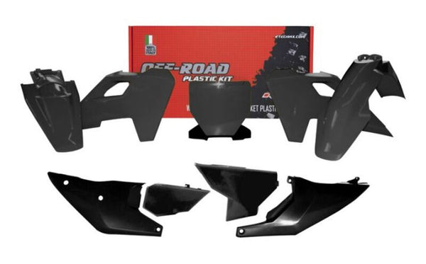 RaceTech Plastic Kit 7 Parts-Black na Husqvarna (R-KithSQ-NR0-523)