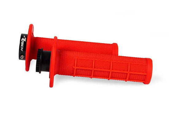 RACETECH R20 LOCK ON GRIPS HALF WAFFLE R-MPRRF000021