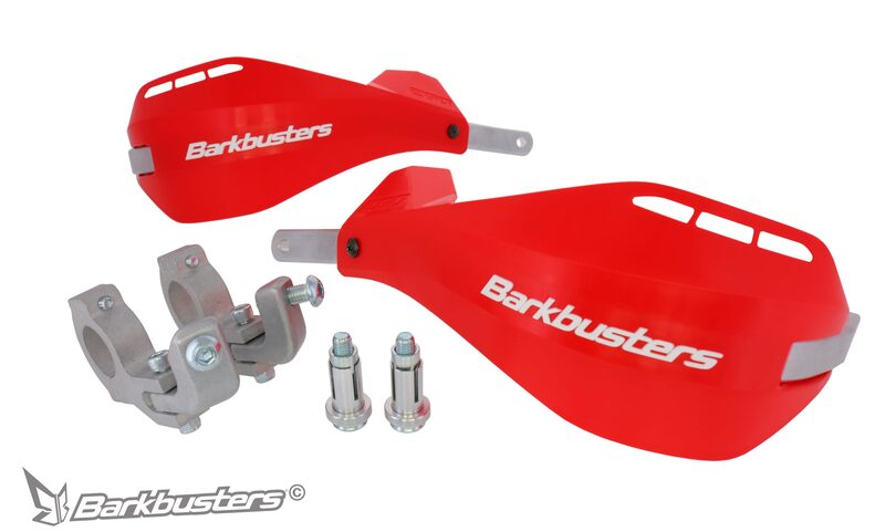 Barkbusters Ego Handguards Two Point Mount Red (Tapepered) EGO-205-00 RD