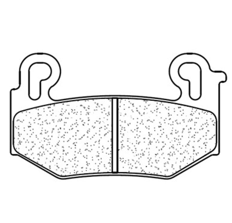 CL BRAKES Silniční sinterované kovové brzdové destičky - 1280XBK5 1280XBK5 