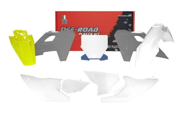 RaceTech Plastic Kit 7dílný-oem husqvarna r-kithsq-oem-523