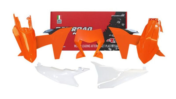 RaceTech Plastic Kit 6 Parts-Oem-Color KTM R-KitKTM-OEM-624