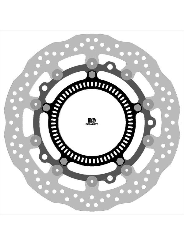 Ng brzdová disk 2166x vlna D.319.5 Float