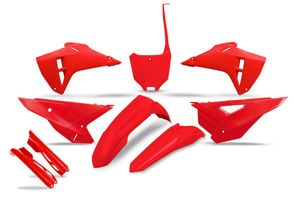 UFO Full Plastics Kit s vidličkami - Red Hokit127F@070