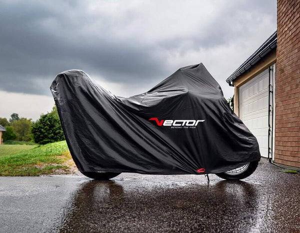 Vector H2O Outdoor Protection - Black (Motorcycle/Scooter with Top Case)