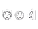Denali Universal Kit Wire světlomet D3