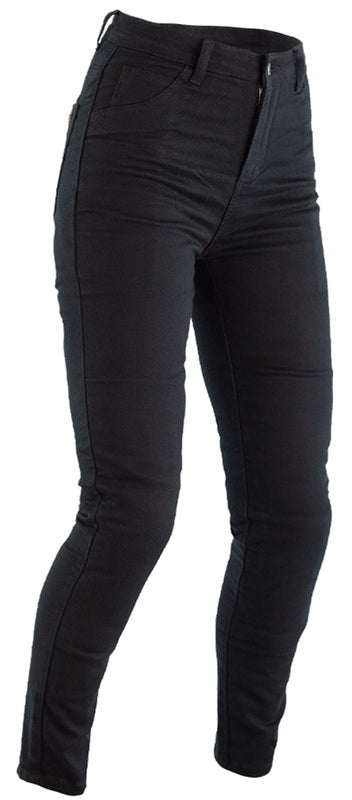 První zesílené džíny Jegging Women Textile - Černá velikost M 102617BLK -12