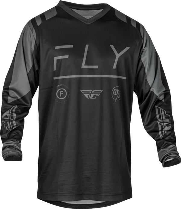 Fly Racing F-16 Jersey-Black/Charcoal 377-921m