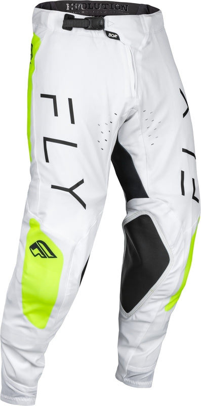Escape racing evolution dst pants-White/Hi-Vis 377-13328
