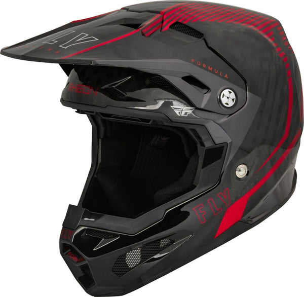 Fly Racing Formula Carbon Tracer Helmet - Red/Black 73-443xs