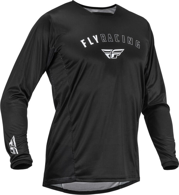 Fly Racing Patrol Jersey - Black/White 376-6504X