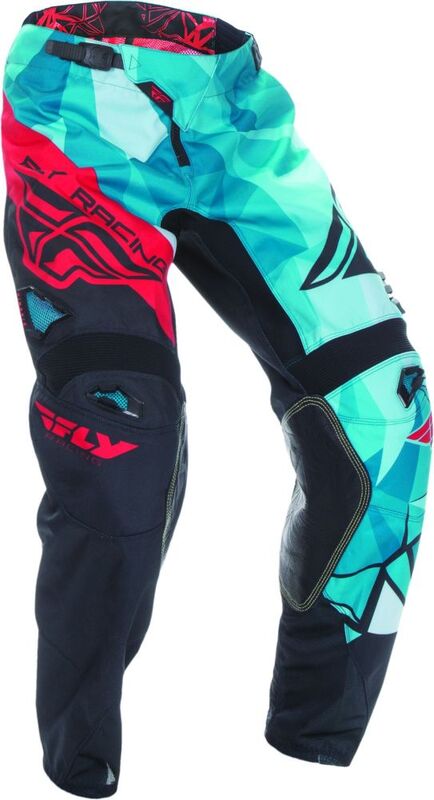 Escape Racing Kinetic Crux Pants Teal/Red SZ 30 370-53930